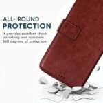 Omt Oppo F25 Pro 5G | Premium Leather Finish Flip Cover