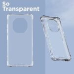 Omt Oppo F29 Pro 5G Transparent Shockproof TPU+PC Back Cover