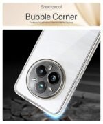 Omt Shockproof Transparent Case for Realme 14 Pro Plus 5G