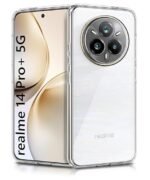 Omt Shockproof Transparent Case for Realme 14 Pro Plus 5G