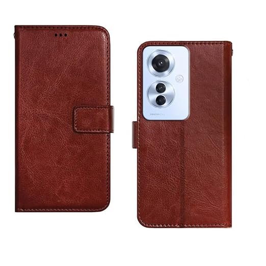 Omt Oppo F25 Pro 5G | Premium Leather Finish Flip Cover