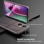 Omt Vivo Y27 Transparent Flexible Back Case with Camera Protection