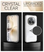 Omt Shockproof Transparent Case for Realme 14 Pro Plus 5G