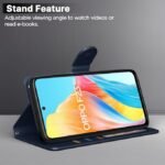 Omt Oppo F23 5G Flip Cover Leather Finish |