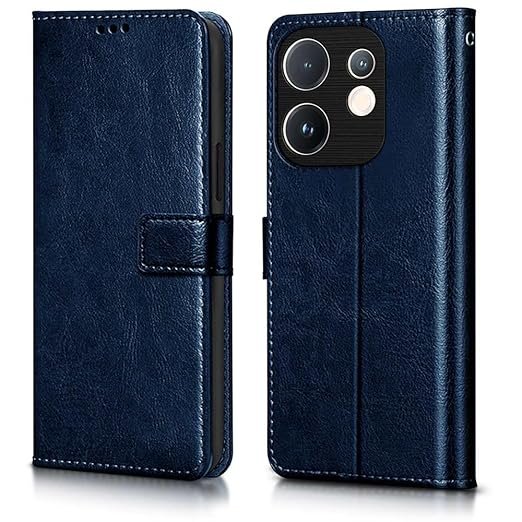 Omt Flip Cover Back Case Cover for Vivo V60 5G | V60e 5G