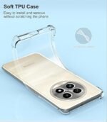 Omt Transparent Silicone Bumper Case for Realme 13 Pro Plus 5G