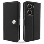Omt Flip Case for Vivo V29E (Black)
