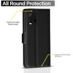 Omt Flip Cover for Vivo Y21 2021 / Y33s| Leather Finish