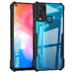 Omt Vivo Y30 Transparent Back Cover (Camera Protection)