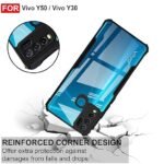 Omt Vivo Y30 Transparent Back Cover (Camera Protection)