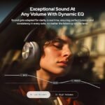 Noise Master Buds Max, Sound by Bose Wireless Over-Ear Headphones with Segment Leading Adaptive ANC, Dynamic EQ, LHDC 5.0, Upto 60H Playtime- (Onyx)