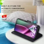 Omt Flip Back Cover Case for Vivo Y27 5G (Blue)