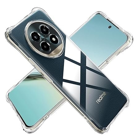 Omt Transparent Silicone Bumper Case for Realme 13 Pro Plus 5G