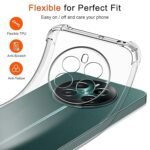 Omt Shockproof Transparent Back Case for Realme 12 Plus 5G