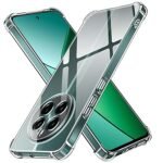 Omt Shockproof Transparent Back Case for Realme 12 Plus 5G