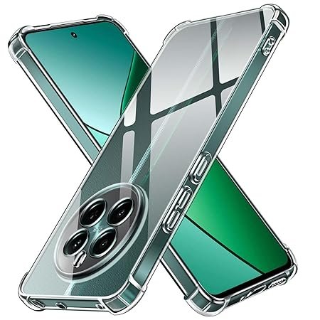 Omt Shockproof Transparent Back Case for Realme 12 Plus 5G