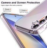 Omt Transparent Slim Soft Case with Camera Protection for Galaxy A55 5G