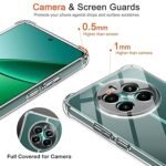 Omt Shockproof Transparent Back Case for Realme 12 Plus 5G