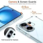 Omt Vivo V60 5G / T4 Pro 5G Transparent Corner Bumper Cover