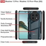 Omt Transparent Case for Realme 13 Pro / 13 Pro+ 5G