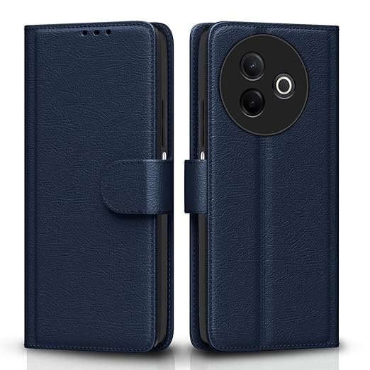 Omt Flip Cover for Vivo Y39 5G Leather Finish