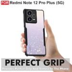 Omt Transparent Case for Redmi Note 12 Pro+ 5G
