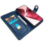 Omt Flip Case for Vivo V29E (Blue)