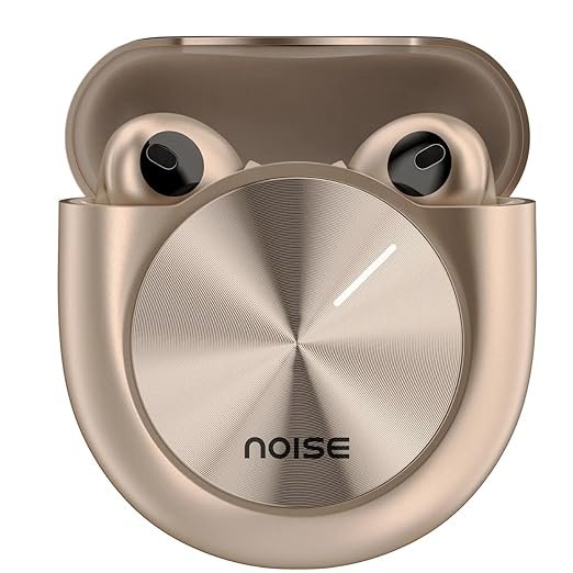Noise Master Buds Wireless Earbuds | Bose Audio | Spatial Sound | 49dB ANC | Dual Device Pairing | IPX5 (Copper Rose)