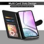 Omt Flip Cover for Vivo Y39 5G Leather Finish