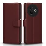 Omt Flip Cover for Vivo Y39 5G Leather Finish