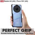 Omt Clear Bumper Case for Redmi A3 / A3x / Poco C61