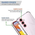 Omt Back Case Cover for Samsung Galaxy M14 (5G) (Transparent)