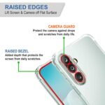 Omt Back Case Cover for Samsung Galaxy M36 / F36 (5G) (Transparent)