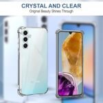 Omt Back Case Cover for Samsung Galaxy M15 / F15 (5G) (Transparent)