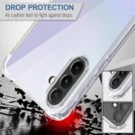 Omt Shockproof Transparent Back Cover for Galaxy A36 / A56 5G