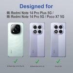 Omt Transparent Case for Redmi Note 14 Pro+ 5G
