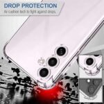 Omt Back Case Cover for Samsung Galaxy M14 (5G) (Transparent)