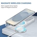 Omt MagSafe Clear Case for Samsung Galaxy S25 Plus 5G