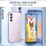 Omt Back Case Cover for Samsung Galaxy M14 (5G) (Transparent)