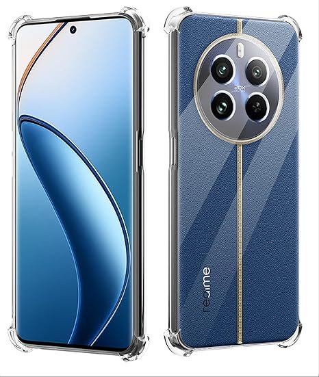 Omt Shockproof Clear Case for Realme 12 Pro Series