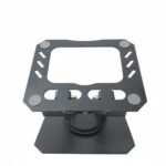 Foldable Mobile Holder, 360° Rotatable, 180° Stepless Adjustment, Lightweight & Handy, Compatible with Mobile & Tablet (Black)