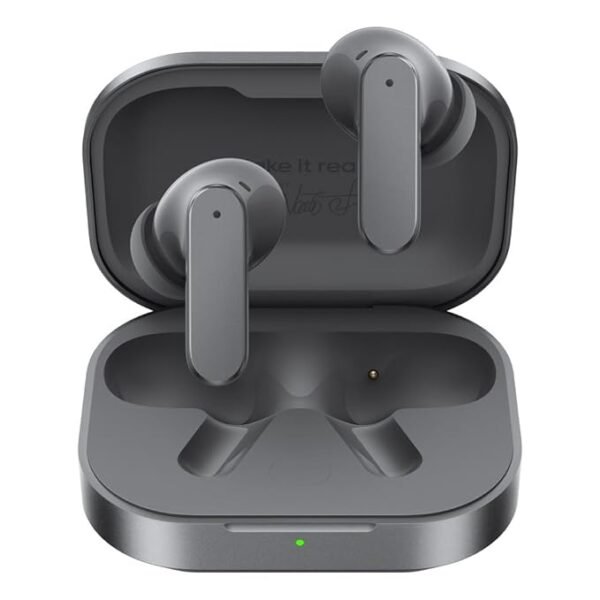 Realme Buds Air 8 True Wireless Earbuds | Dual Dynamic Drivers | 55dB ANC | 6 Mic ENC | 45ms Low Latency | 58H Battery  (Master Grey)