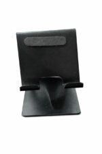 Metal Mobile stand in, Thick Case Friendly Foldable Portable Metal Base Stand Compatible with All Mobile Phone (Black color)