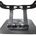 Foldable Mobile Holder, 360° Rotatable, 180° Stepless Adjustment, Lightweight & Handy, Compatible with Mobile & Tablet (Black)