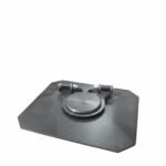 Foldable Mobile Holder, 360° Rotatable, 180° Stepless Adjustment, Lightweight & Handy, Compatible with Mobile & Tablet (Black)