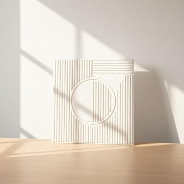 3D PVC Wall Panels | SGS Certified & USA Standard Approved | Wave Design – White Color | 19.7" x 19.7" (Pack of 40) – Covers 107.60 Sq. Ft.