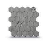 3D Self Adhesive Panels for Wall Decor - USA Certified SGS Approved Gray Marble Color TP 2001 Design Pack of 40 Covers 107.80 Sq. Ft.