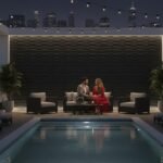 Wall Panels for Bedroom - USA Certified SGS Approved Dune Design Black Color 19.7" x 19.7" (Pack of 40) - Covers 107.80 Sq. Ft.