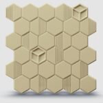 3D Self Adhesive PVC Panels for Wall - USA Certified SGS Approved White Tail Color TP 2001 Design Pack of 40 Covers 107.80 Sq. Ft.