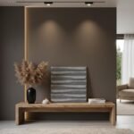 3D PVC Wall Panel - USA Certified SGS Approved Dune Design Gray Marble Color 19.7" x 19.7" (Pack of 40) - Covers 107.80 Sq. Ft.